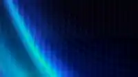 Diagonal cyan and turquoise beam in the left half over a deep black field, minimal moody fractal aura wallpaper