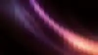 Pink and purple curve crossing a vertical fractal lattice with a warm orange flare in the lower right, Fractal Bloom wallpaper