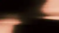 Warm copper edges flank a deep black middle, peach streaks pushing horizontally, grainy Hero Bands wallpaper