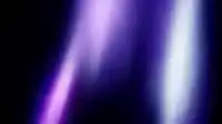 Two vertical violet light beams against deep black with visible grain texture, hero gradient noise Hero Haze wallpaper