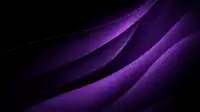 Angular violet folds rise diagonally with crisp lit edges over matte black, quiet tectonic background from the Velvet Triad set